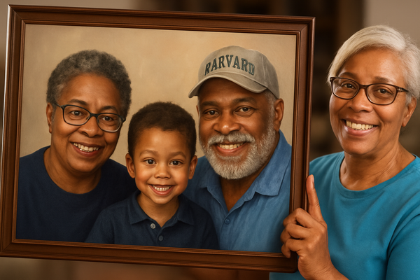 Grandparents meet Grandchild