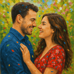 Couple Portrait - PaintedForever