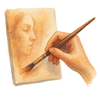Hand-Painted by Real Artists Icon