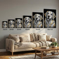 Gold Pet Portrait - PaintedForever