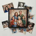Hand - Painted Combination Portrait - PaintedForever