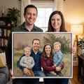 Hand - Painted Parents & Grandparents Portrait - PaintedForever