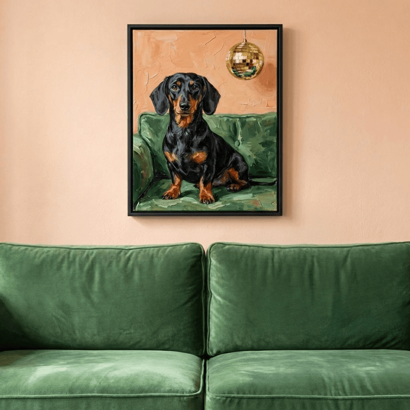 Hand - Painted Pet Memorial Portrait - PaintedForever