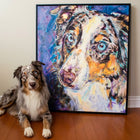 Hand-Painted Portrait Gift